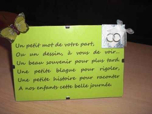 texte livre d'or