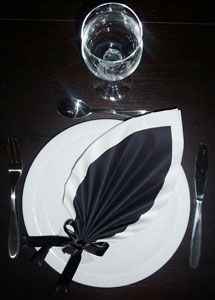 pliage serviette 