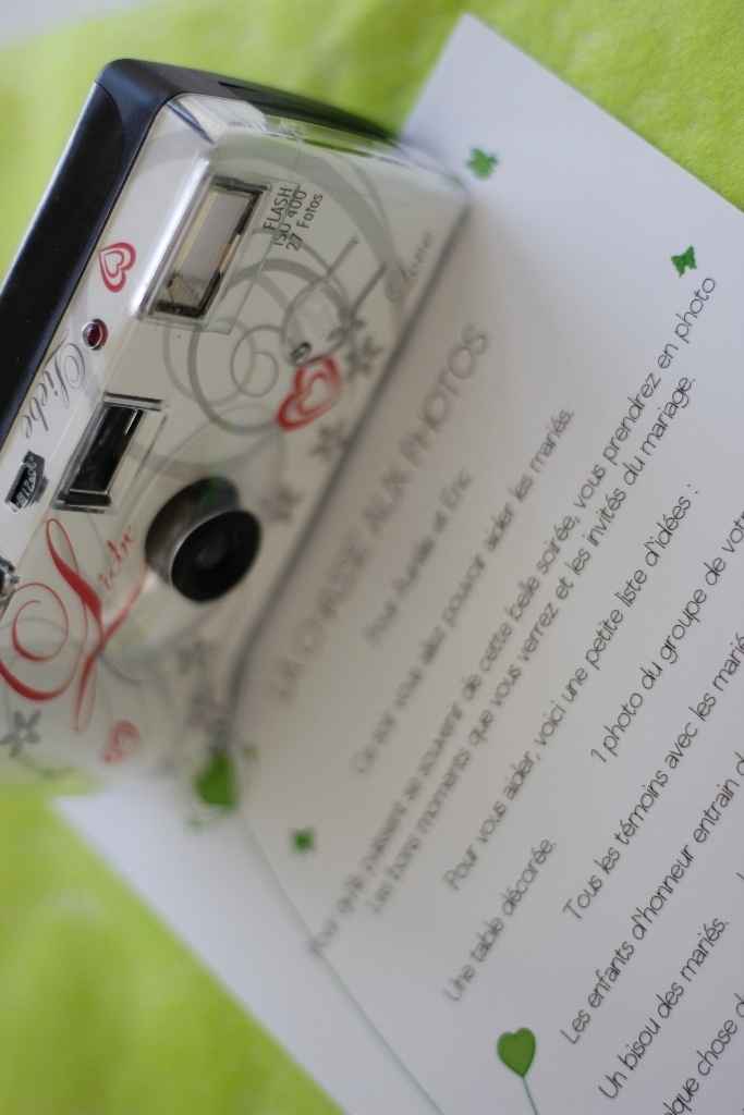 appareil  photo + liste du jeux