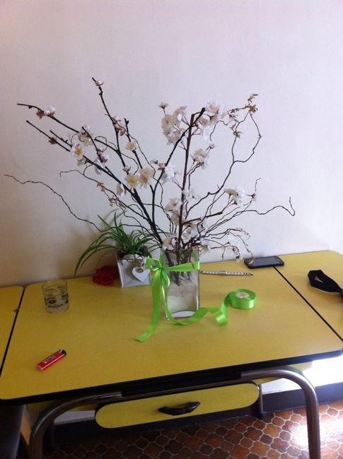 Essaie bouquet centre de table - 2