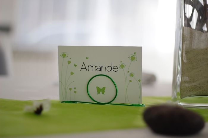porte nom de table 