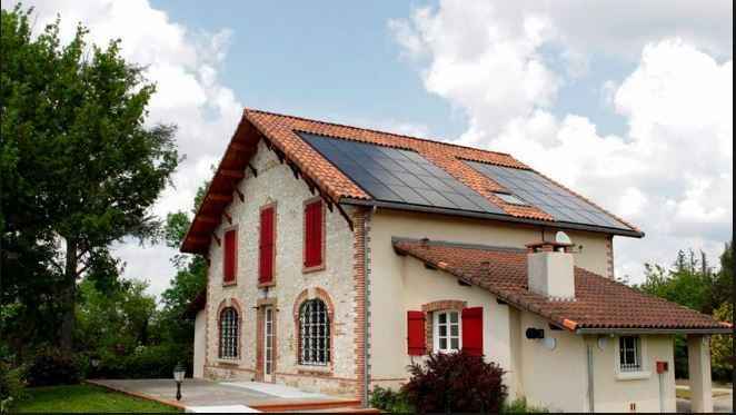 Face avant de notre lieu de réception