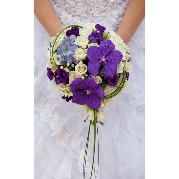 bouquet violet