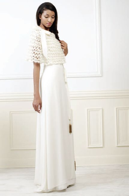 robe mariée hivernale