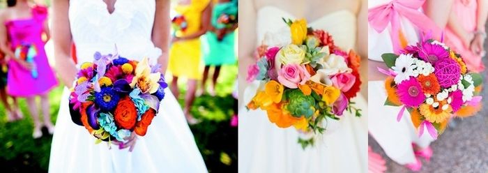 bouquet multicolor