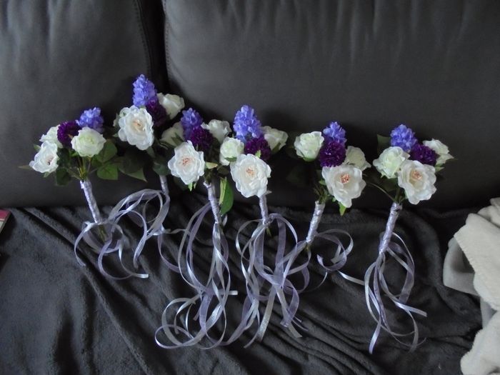 bouquet DIY pour mes Demoiselles d'Honneur
