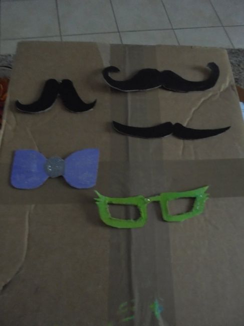 accessoires pour le photobooth 