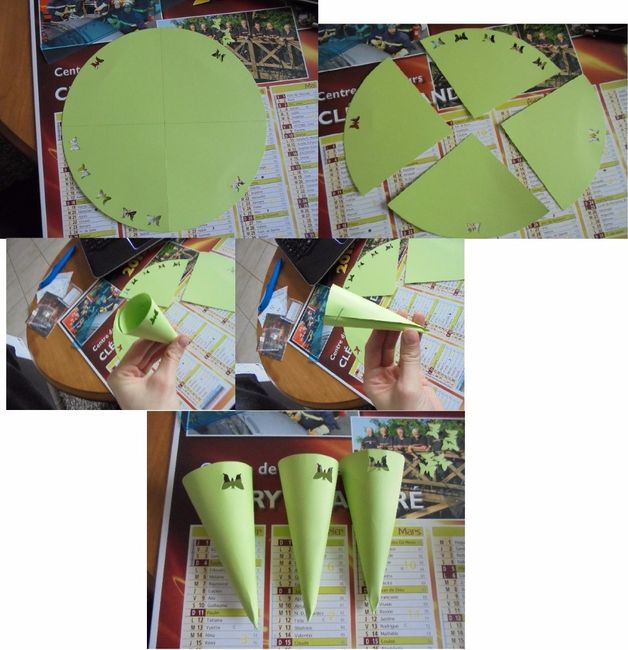 fabrication de cône DIY