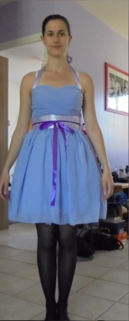 robe lendemain avec jupon
