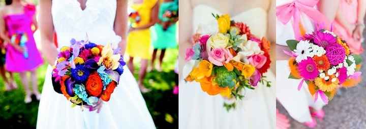 bouquet multicolor