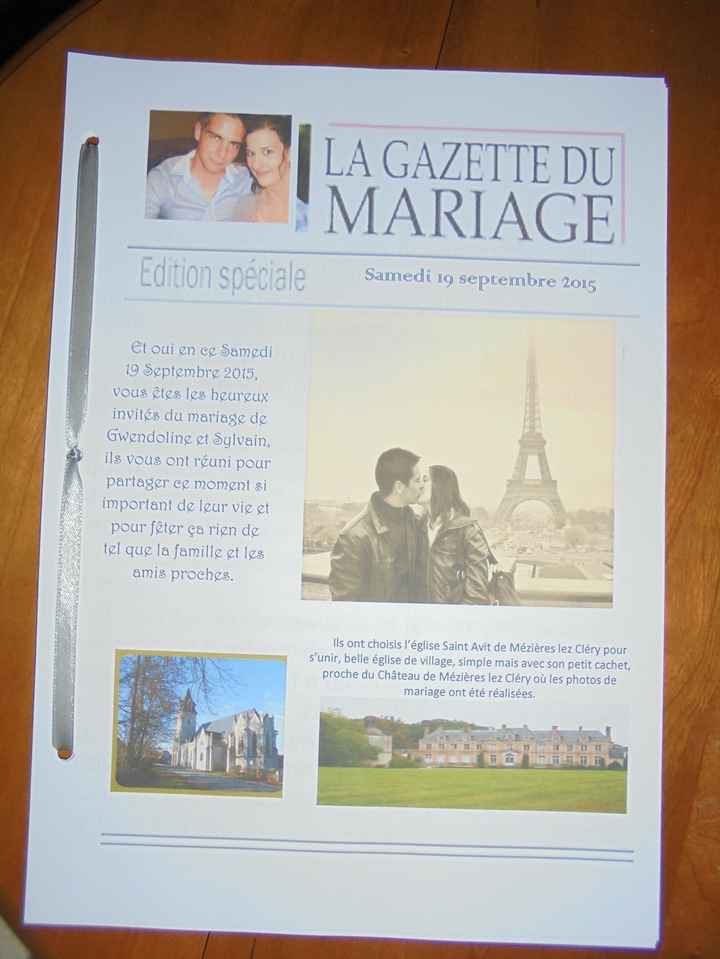 1ere page gazette