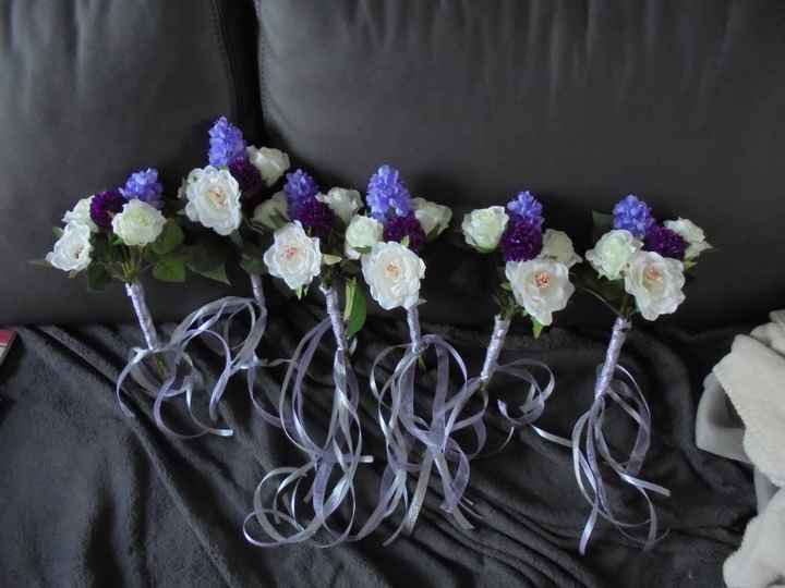 bouquet DIY pour mes Demoiselles d'Honneur