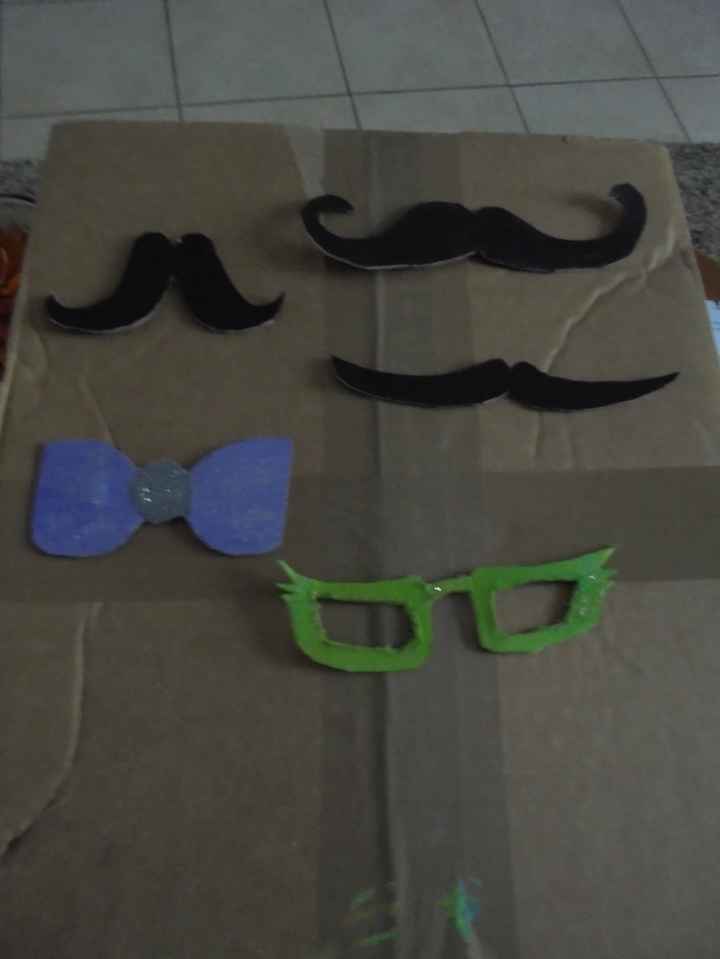 accessoires pour le photobooth 