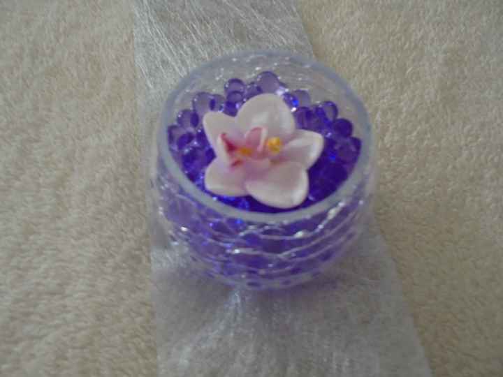 mes vase boule avec orchidée