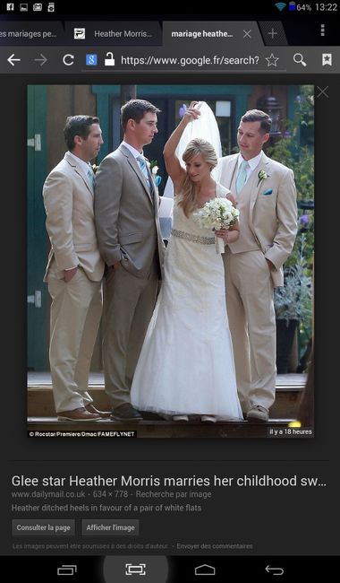 Ce we mariage de heather morris ( série glee) et taylor hubbell - 6