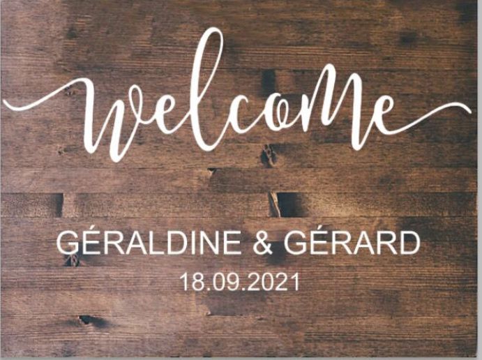 Panneau de bienvenue ! - 1