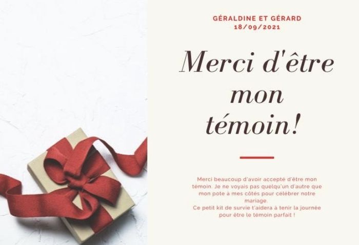 Cadeaux témoins 5