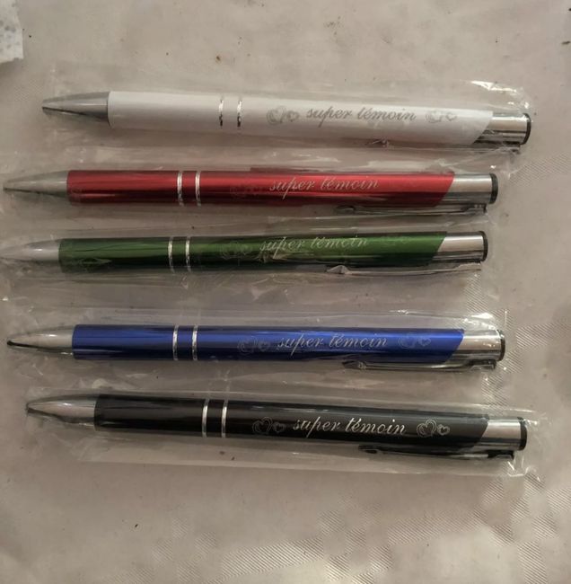 Cadeaux témoins 1