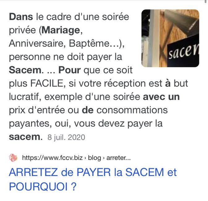 Déclaration à la sacem 3