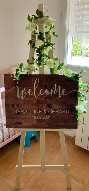 Dimension panneau de bienvenue 1