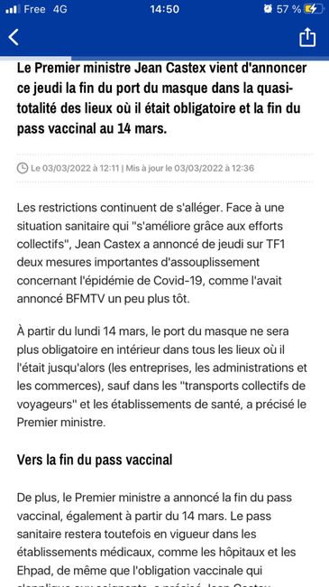 Fin du pass vaccinal - 1