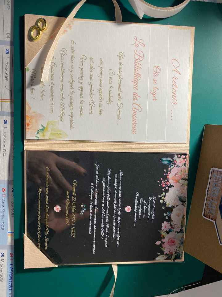 Faire part in  love - 3