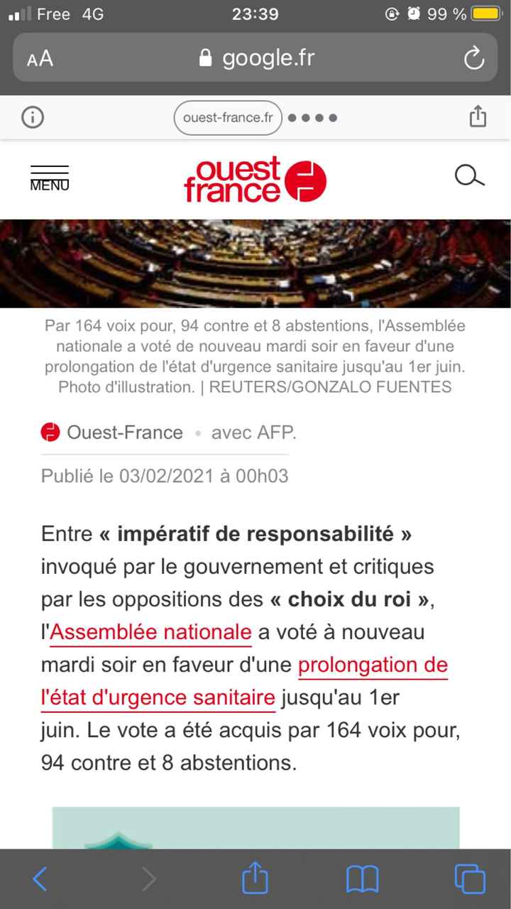 L’état d’urgence sanitaire - 1