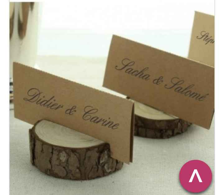 Combo marque places / cadeaux invités - 1