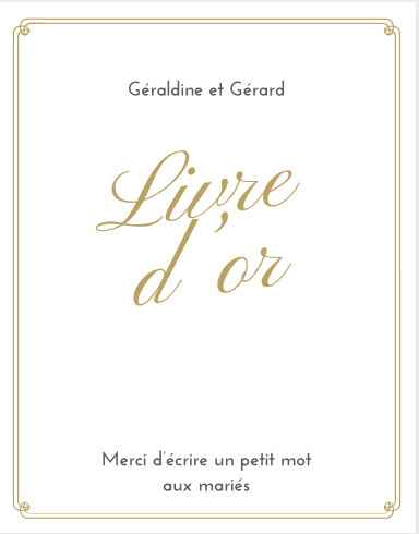 Livre d'or - 1