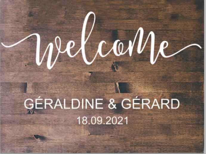 Panneau de bienvenue ! - 1