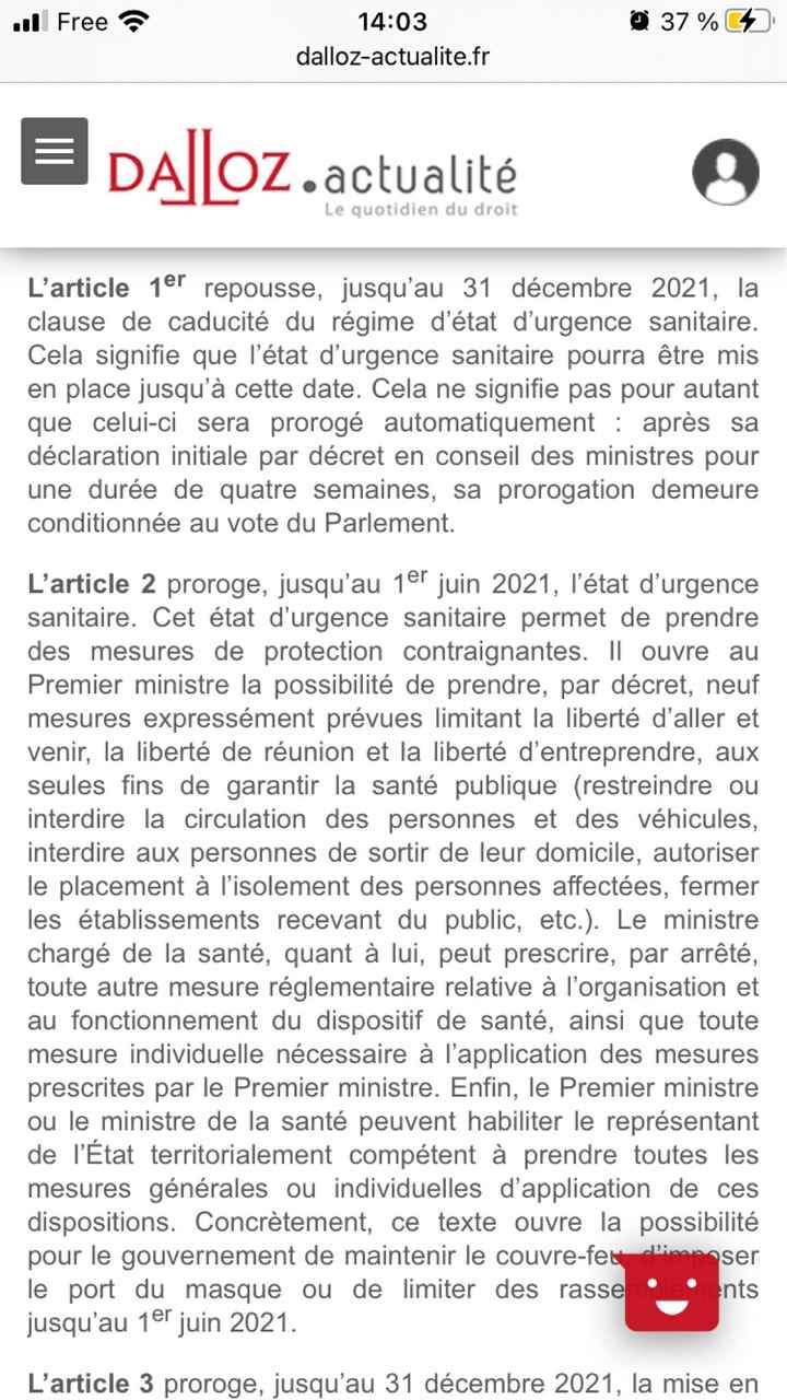 éTat d’urgence - 1