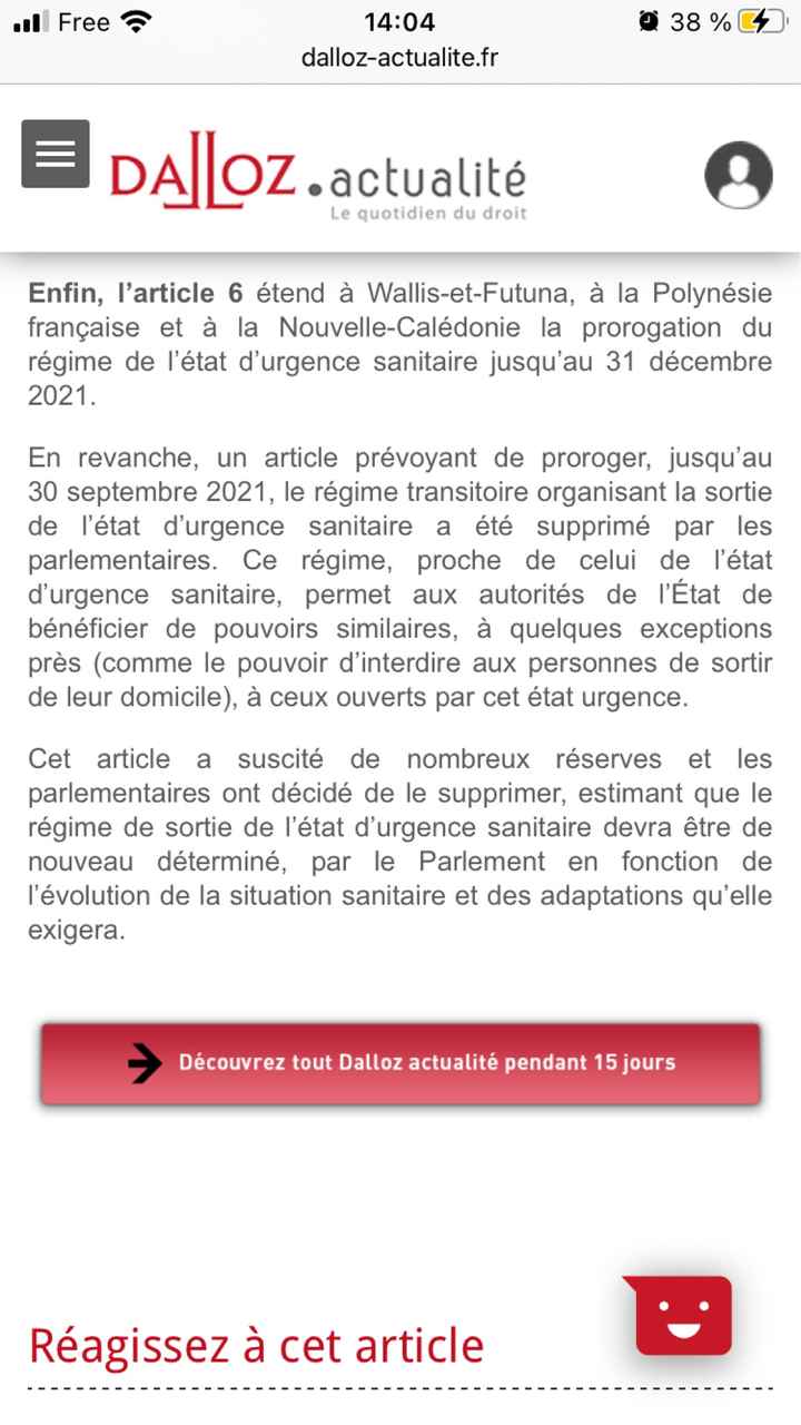 éTat d’urgence - 3