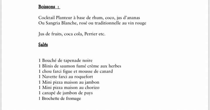 Vin d'honneur - 1