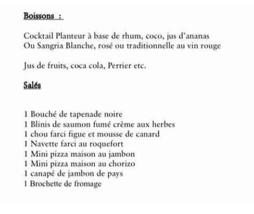 Vin d'honneur - 1