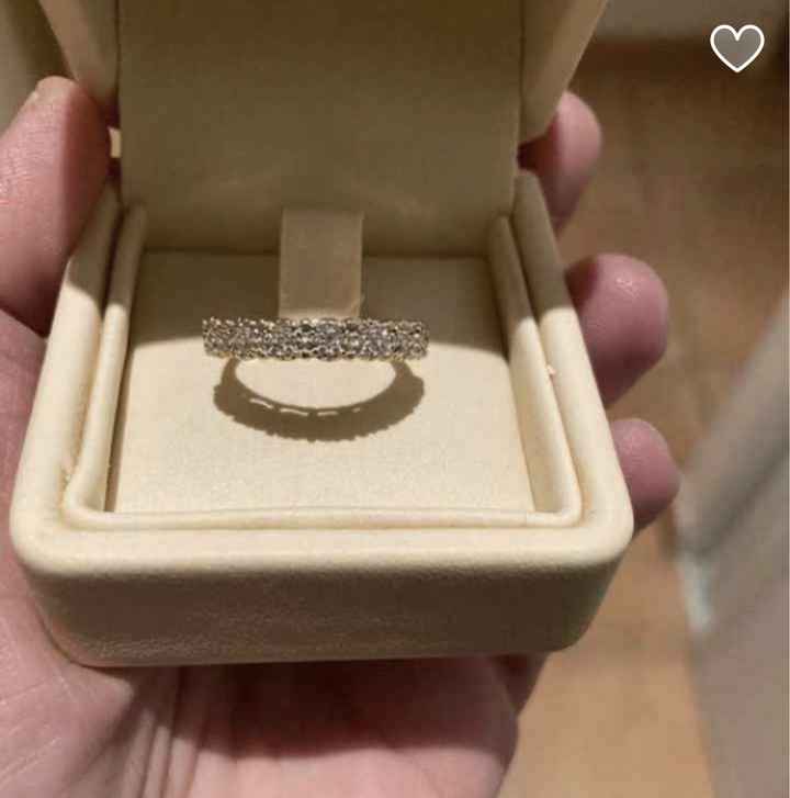Elle est enfin arrivée : mon alliance 💎 - 1