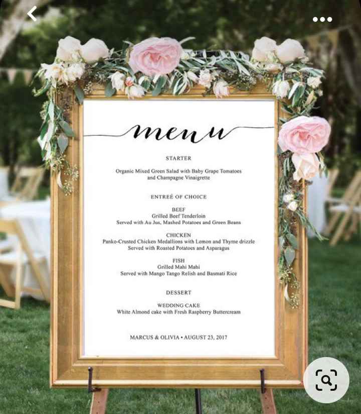 Est ce que ça se fait toujours de mettre les menus sur les tables - 4