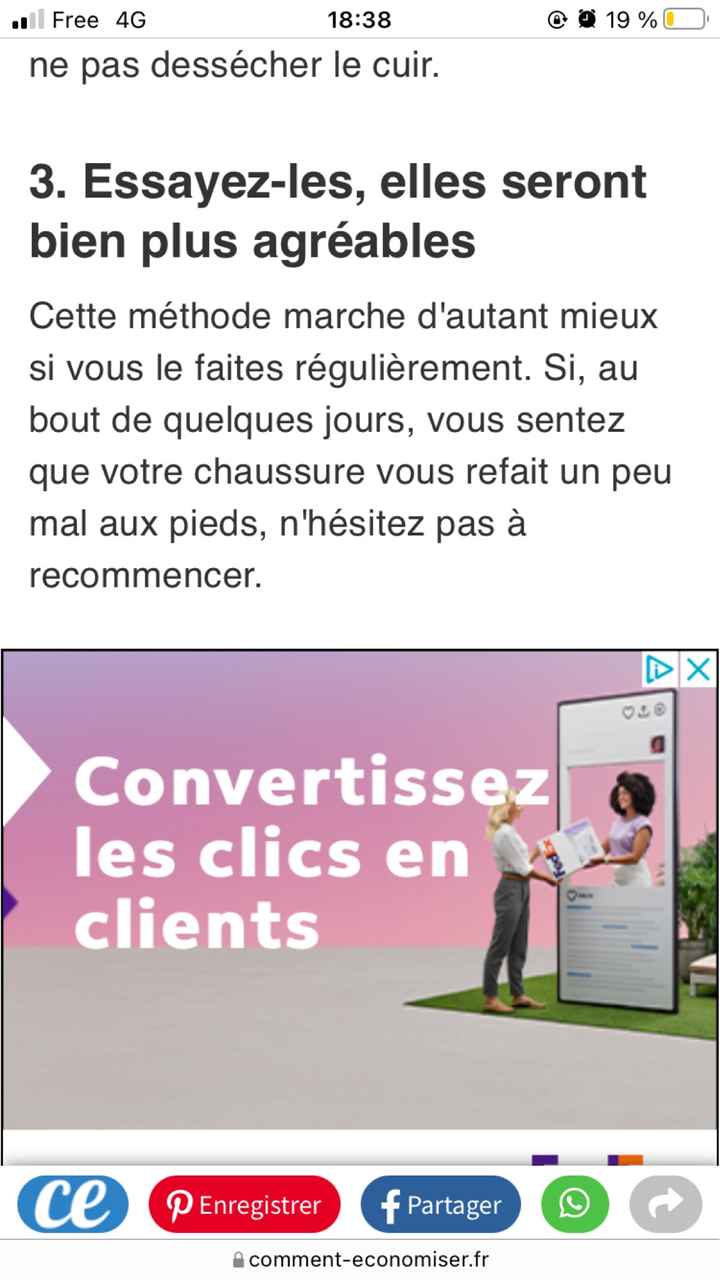 Chaussures trop petites - 2