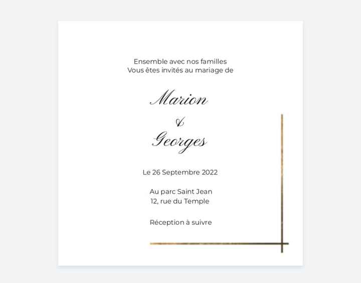 Texte faire parts - 1