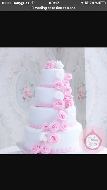 Prix d'un wedding cake - 1