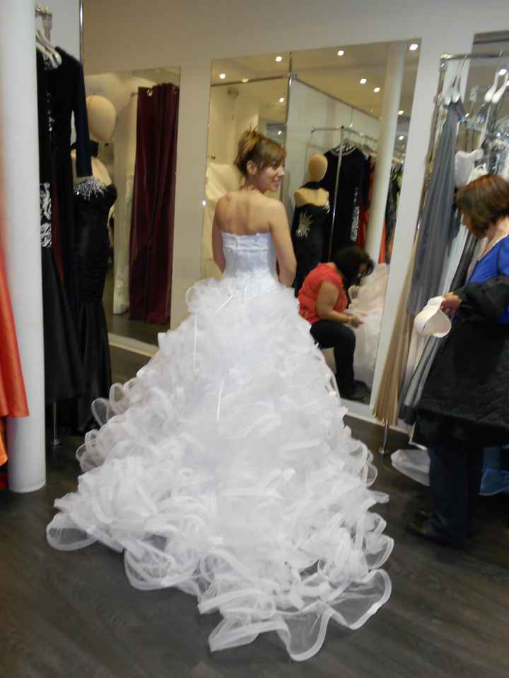 Ré-essayage de MA ROBE