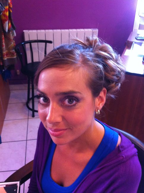 Mon essai coiffure