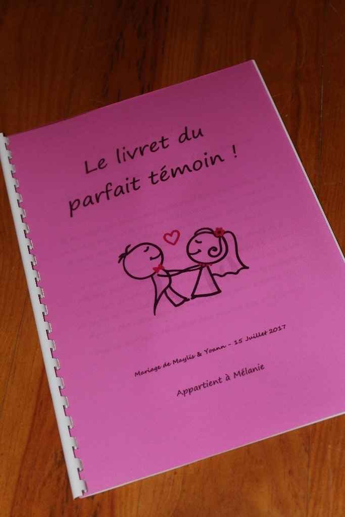 Livret personnalisé pour chacun