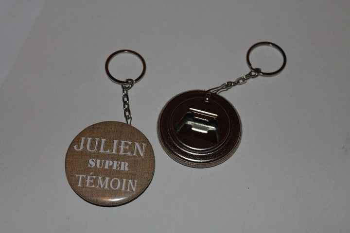 Porte clé/décapsuleur personnalisé pour les garçons