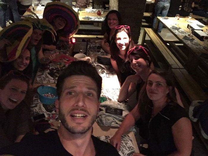 Au resto, avec notre super serveur !