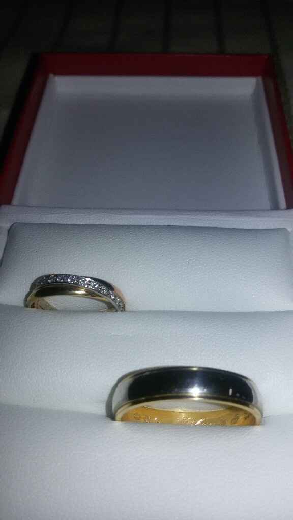 Nos alliances sont arrivées ? - 1