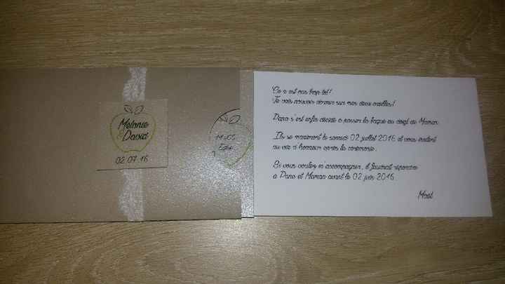 Mes faire part maison... ça avance! ! - 2