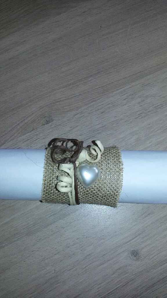 Mes rond de serviette - 1