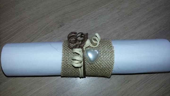 Mes rond de serviette - 2