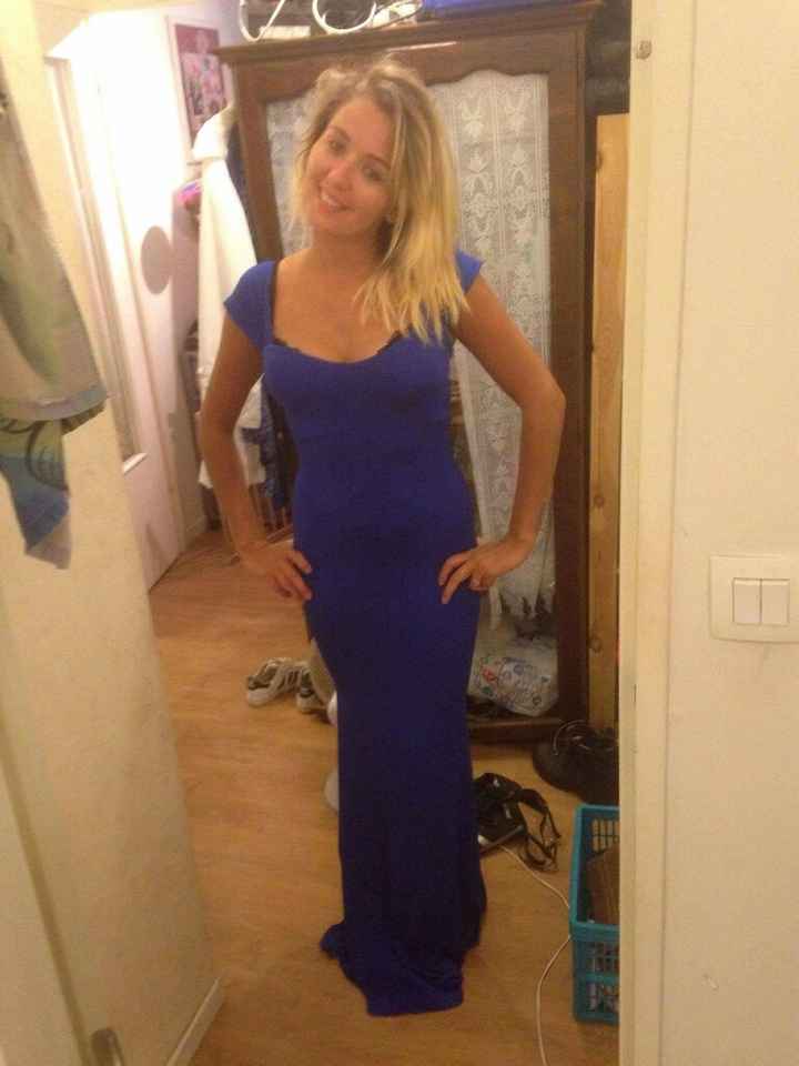 Robe de ma magnifique témoin  ma soeur - 1