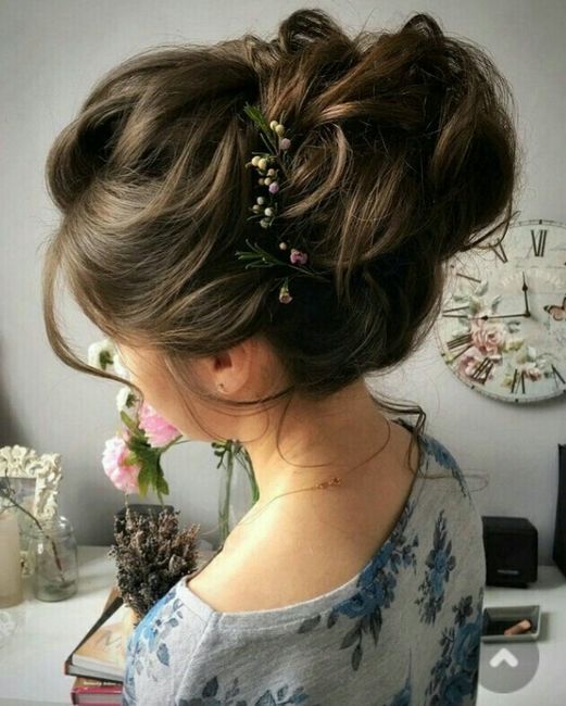 Qui a fait un chignon haut flou? 4